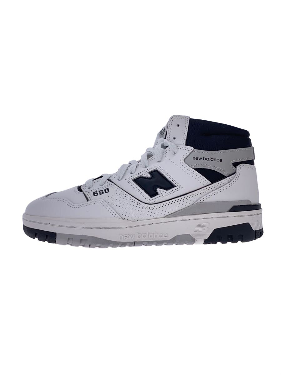 【中古】NEW BALANCE◆BB650/ホワイト/26.5cm/WHT【シューズ】｜2ｎｄ STREET 店
