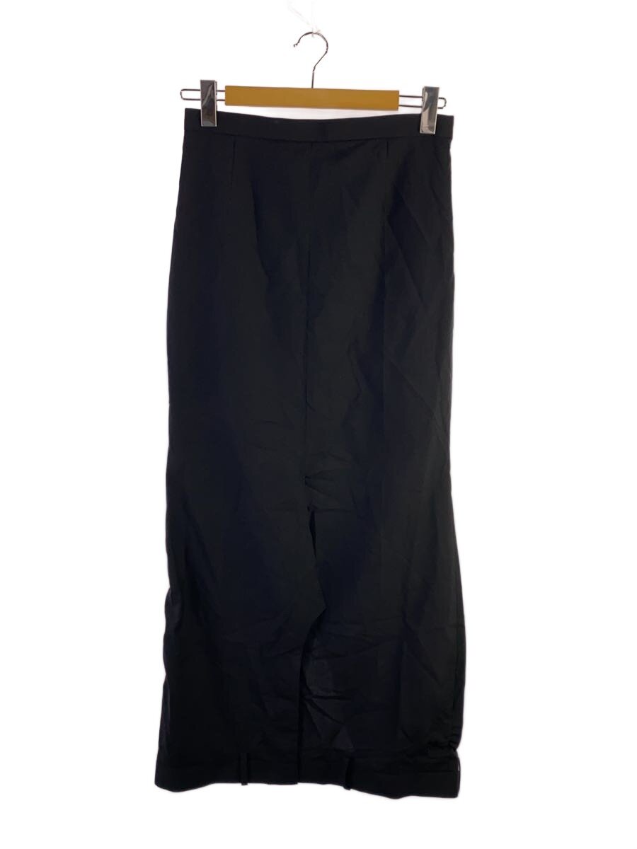 【中古】JUNYA WATANABE COMME des GARCONS◆ロングスコート/M/羊毛/BLK/jo-s007【レディース御召しもの】