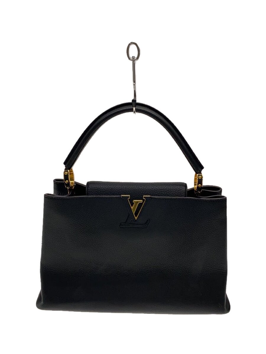 【中古】LOUIS VUITTON◆カプシーヌPM_トリヨン_NVY/レザー/BLK【バッグ】｜2ｎｄ STREET 店 104,830円