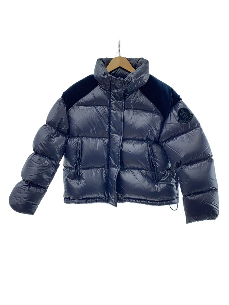 【中古】MONCLER◆トリコロールポイントデザイン ロゴワッペンダウンジャケット/1/NVY/D20934534880 6895【レディースウェア】｜2ｎｄ STREET 店