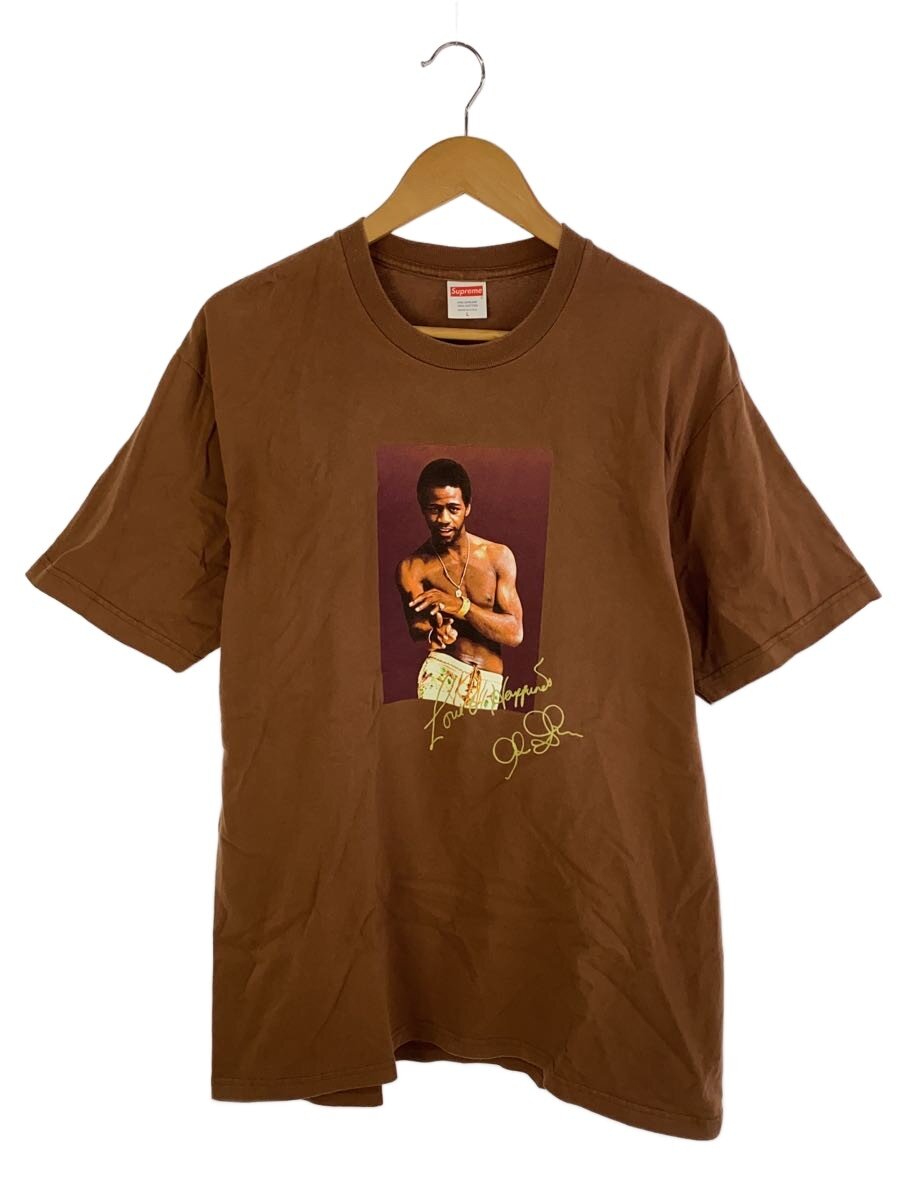 【中古】Supreme◆22SS/Al Green Tee/プルオーバー/L/綿織物/BRW//【メンズウェア】
