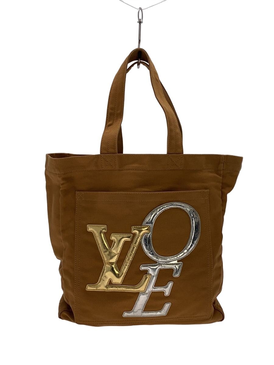 【中古】LOUIS VUITTON◆トートMM_ザッツラブ/キャンバス/CML【バッグ】｜2ｎｄ STREET 店 23,595円