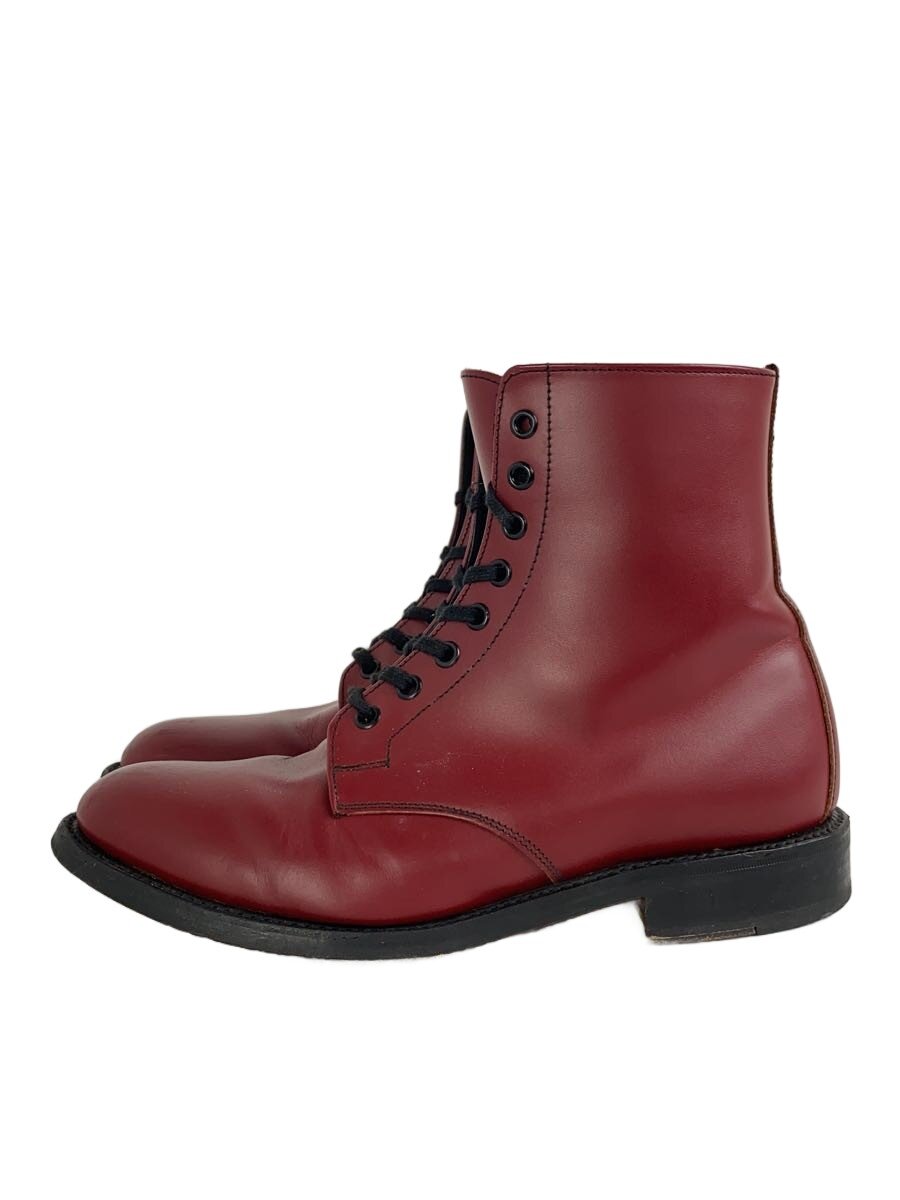 【中古】GEORGE COX◆8 HOLE LEATHER BOOTS/VICTIM別注/UK8/ボルドー/レザー/15025【シューズ】｜2ｎｄ STREET 店