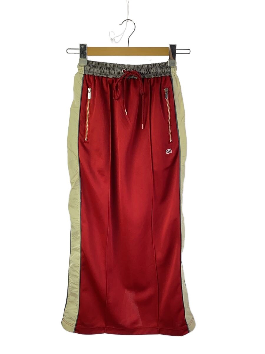 【中古】MAISON SPECIAL◆24SS/トラックマキシスカート/36/ポリエステル/RED/21241516105【レディース御召しもの】