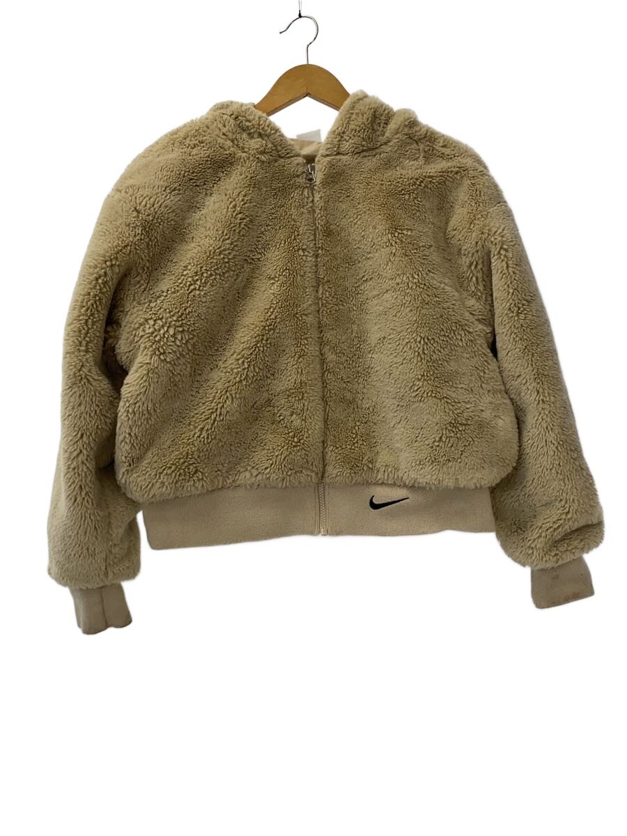【中古】NIKE◆フリースジャケット/L/ポリエステル/CML/dd5177-206【レディース御召しもの】