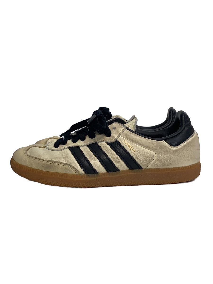 【中古】adidas◆ローカットスニーカー_ID0478/23.5糎/BEG【シューズ】