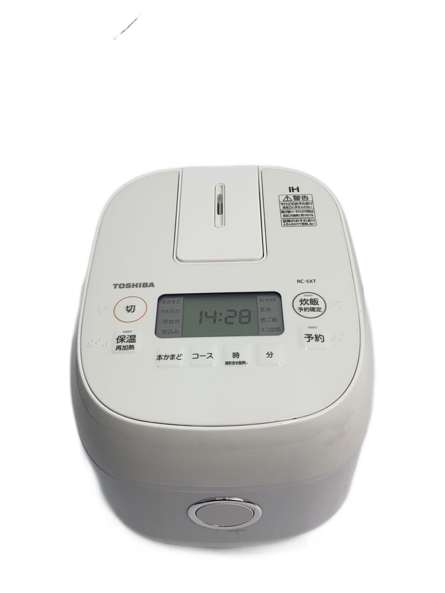 【中古】TOSHIBA◆炊飯器 RC-5XT(W)//【家電・ビジュアル・オーディオ】|2nd STREET 店