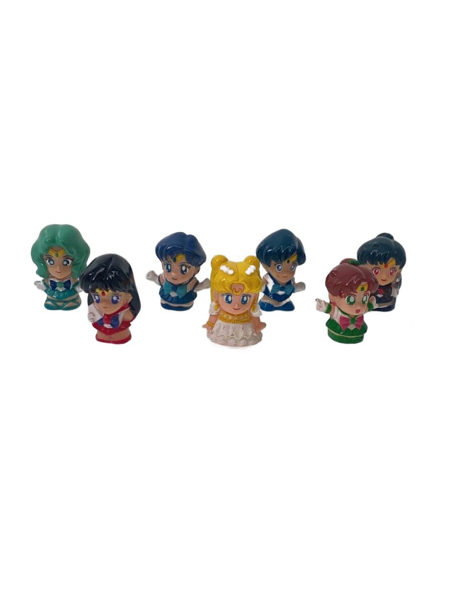 【中古】フィギュア/セーラームーン 指人形 7体まと【ホビー】