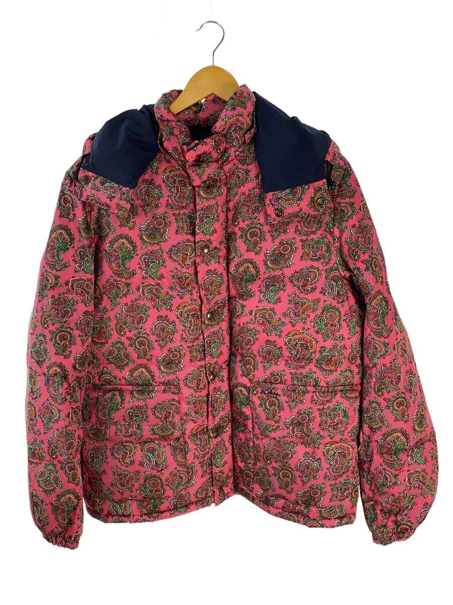 【中古】NOAH◆Paisley Cashball Puffer Jacket/ダウンジャケット/L/ナイロン/PNK/ペーズリー【メンズウェア】|2nd STREET 店