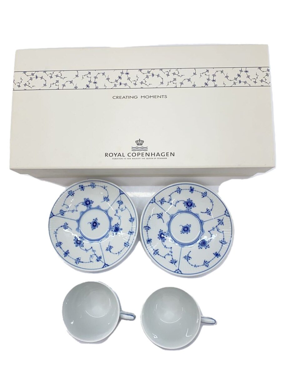 【中古】ROYAL COPENHAGEN◆カップ&ソーサー/2点セット/WHT//【キッチン用品】 8,162円