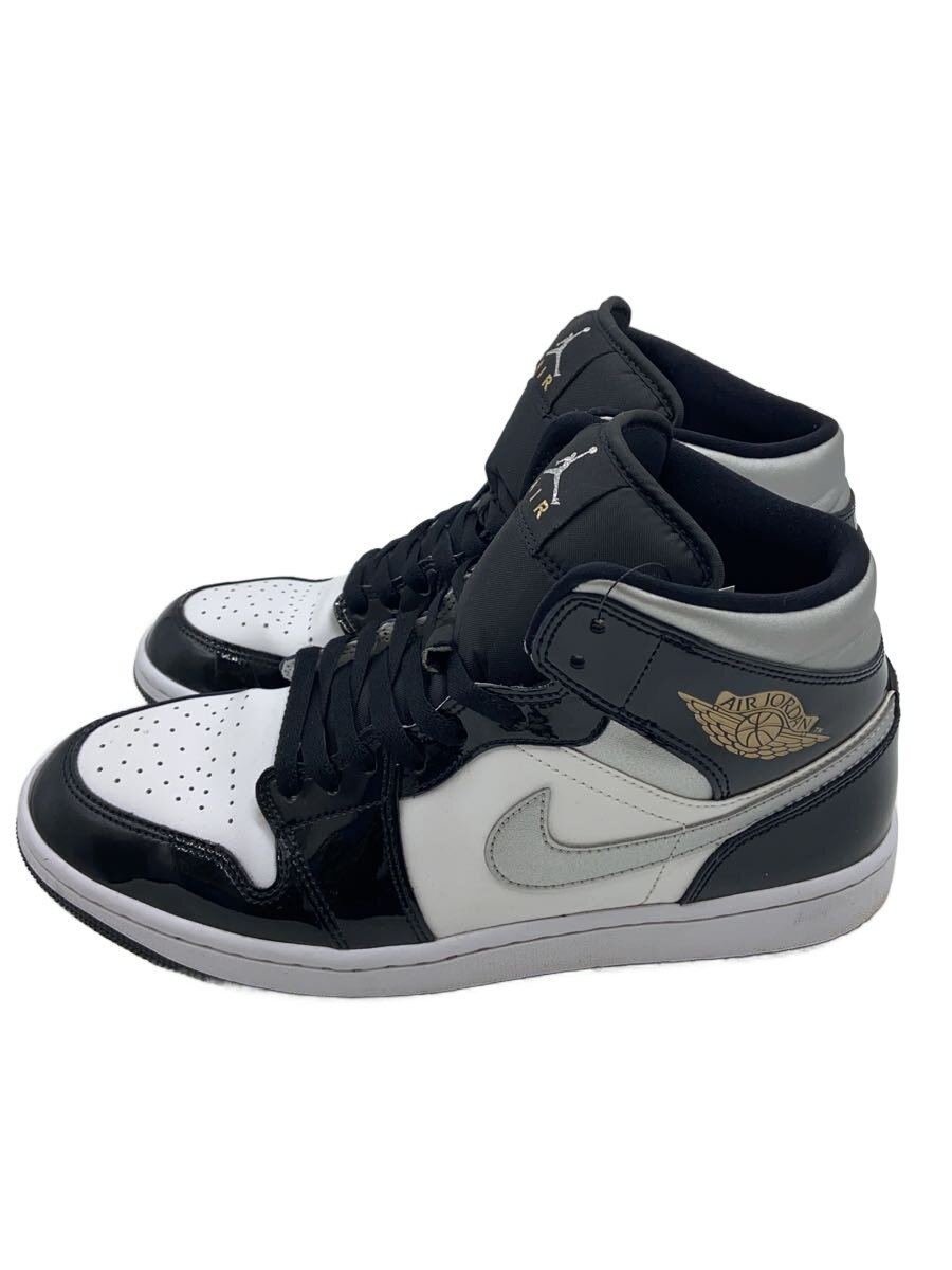 【中古】NIKE◆AIR JORDAN 1 MID SE_エア ジョーダン 1 MID SE/27.5cm/BLK【シューズ】｜2ｎｄ STREET 店