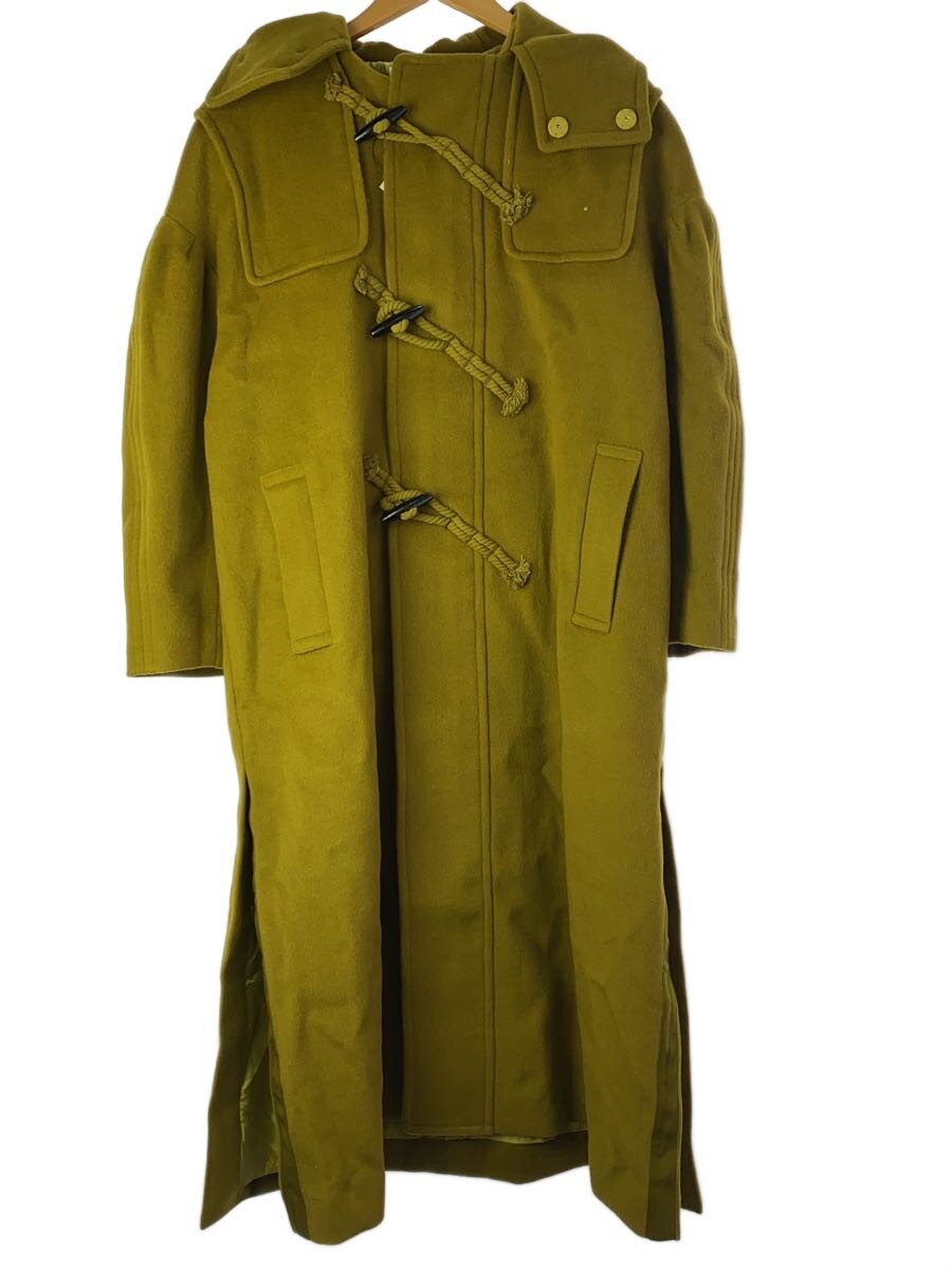 【中古】pinue◆ダッフルコート/M/ポリエステル/CML/23A2-PCT001【レディース御召しもの】