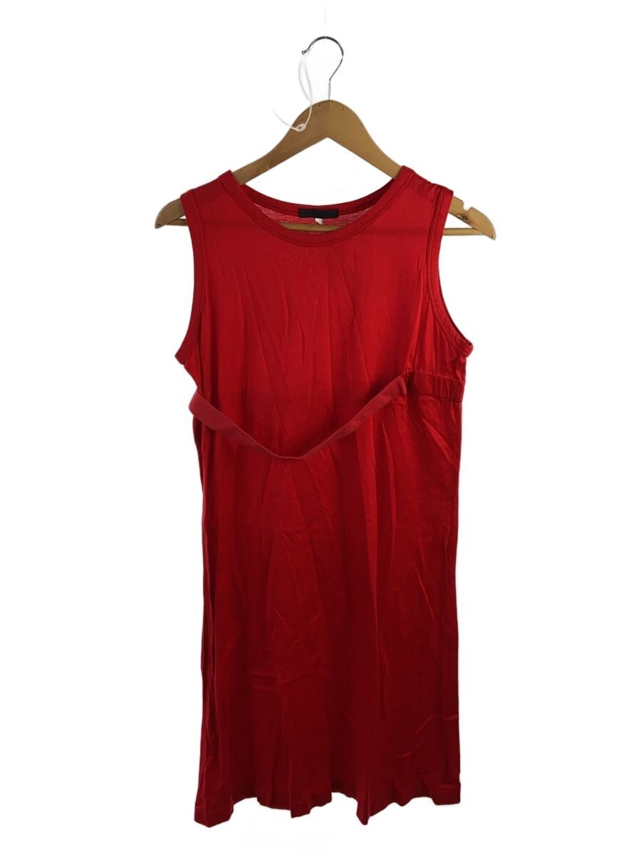 【中古】Helmut Lang◆ノースリーブ衣装/--/綿織物/RED/無地【レディース御召しもの】