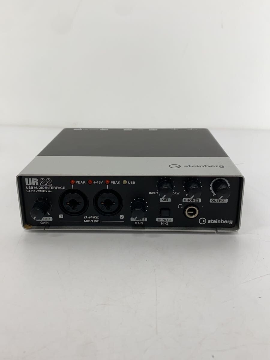 【中古】Steinberg◆オーディオインターフェイス/UR22//【家電・視覚性・オーディオ】