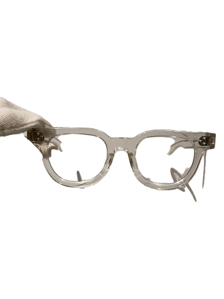 【中古】JULIUS TART OPTICAL ENTERPRISE◆眼鏡/豆の町/CLR/メンズ/AR44/22-N//【服飾雑貨他】