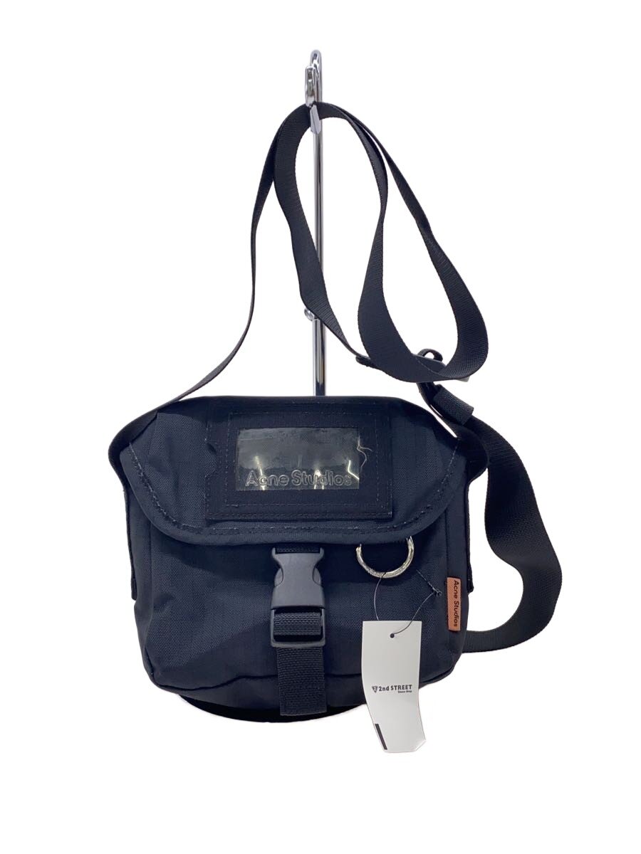 【中古】Acne Studios(Acne)◆mini messenger bag/ショルダーバッグ/ナイロン/BLK【バッグ】｜2ｎｄ STREET 店