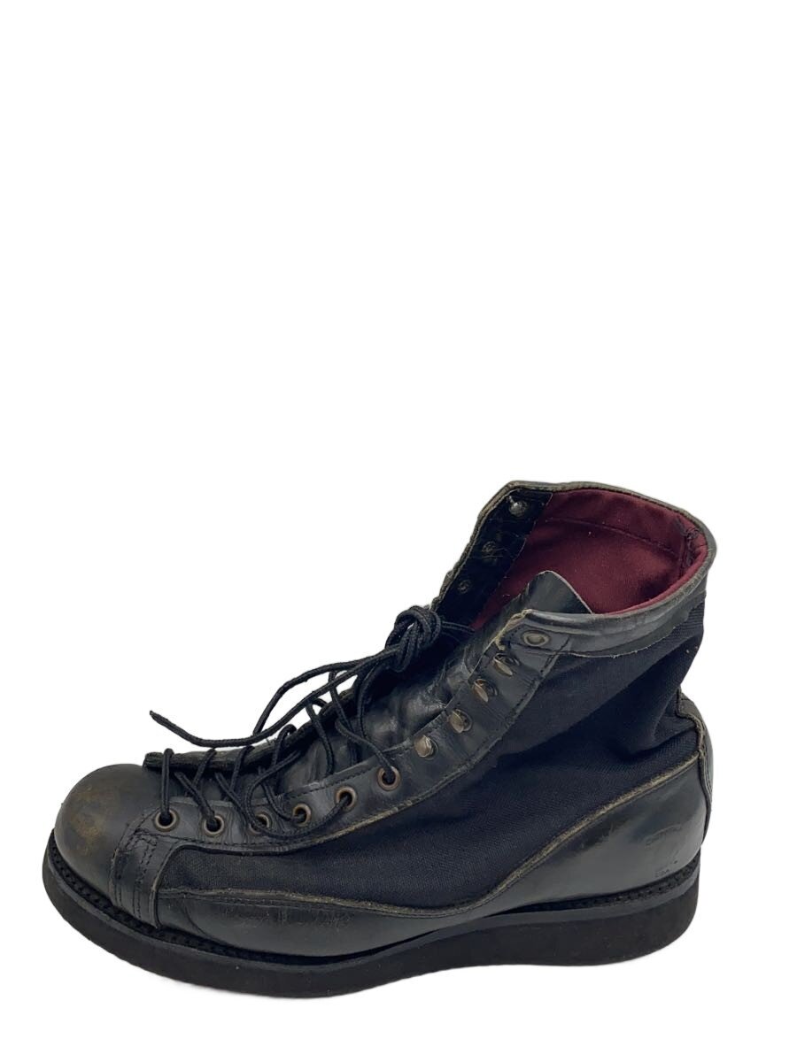 【中古】CHIPPEWA◆細工物ブーツ/トレッキングブーツ/US8.5/BLK/91072【シューズ】