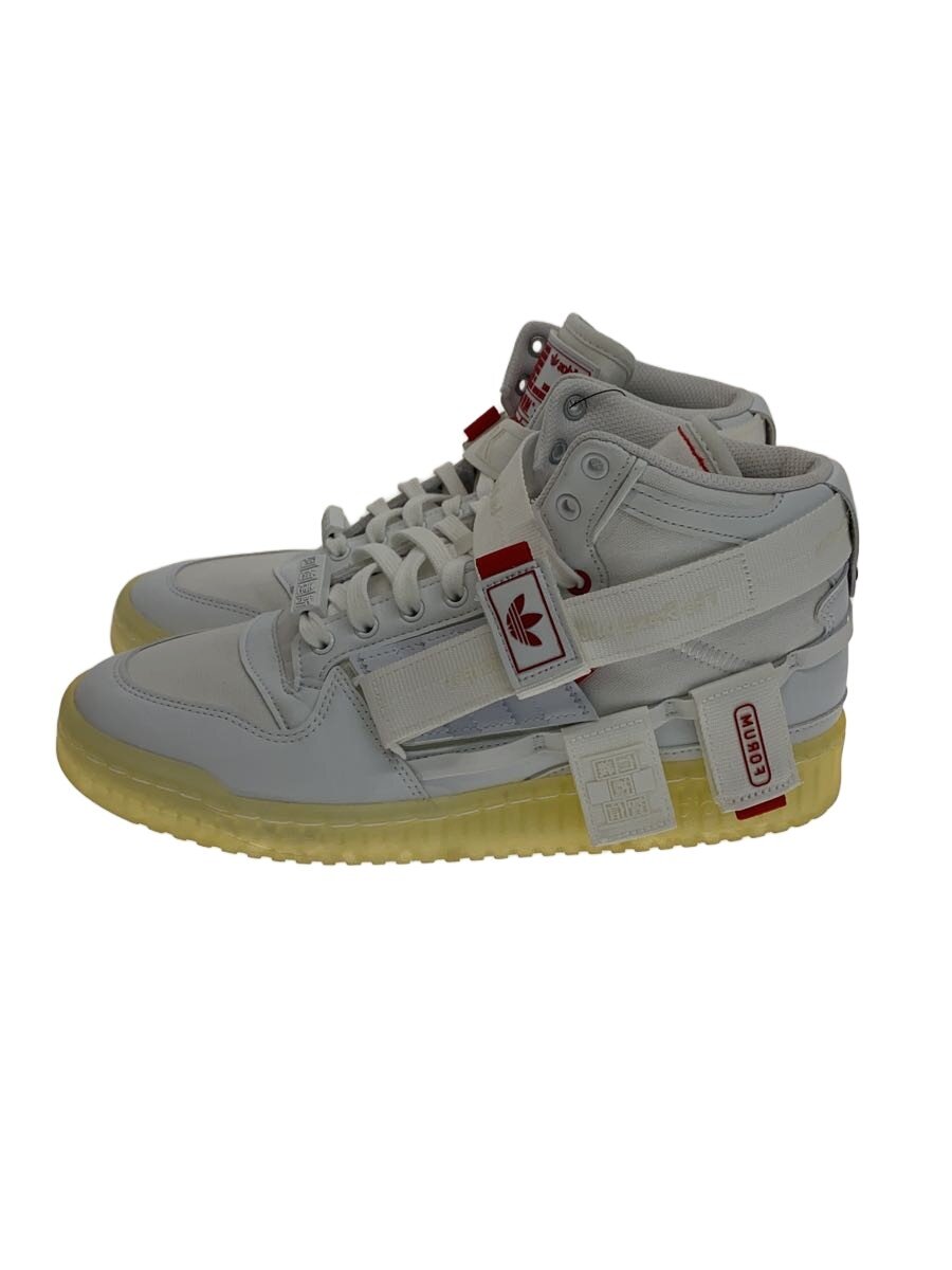 【中古】adidas◆FORUM COMMUNICATOR MID_フォーラム コミュニケーター ミッド/30cm/WHT/キャンバス【シューズ】|2nd STREET 店