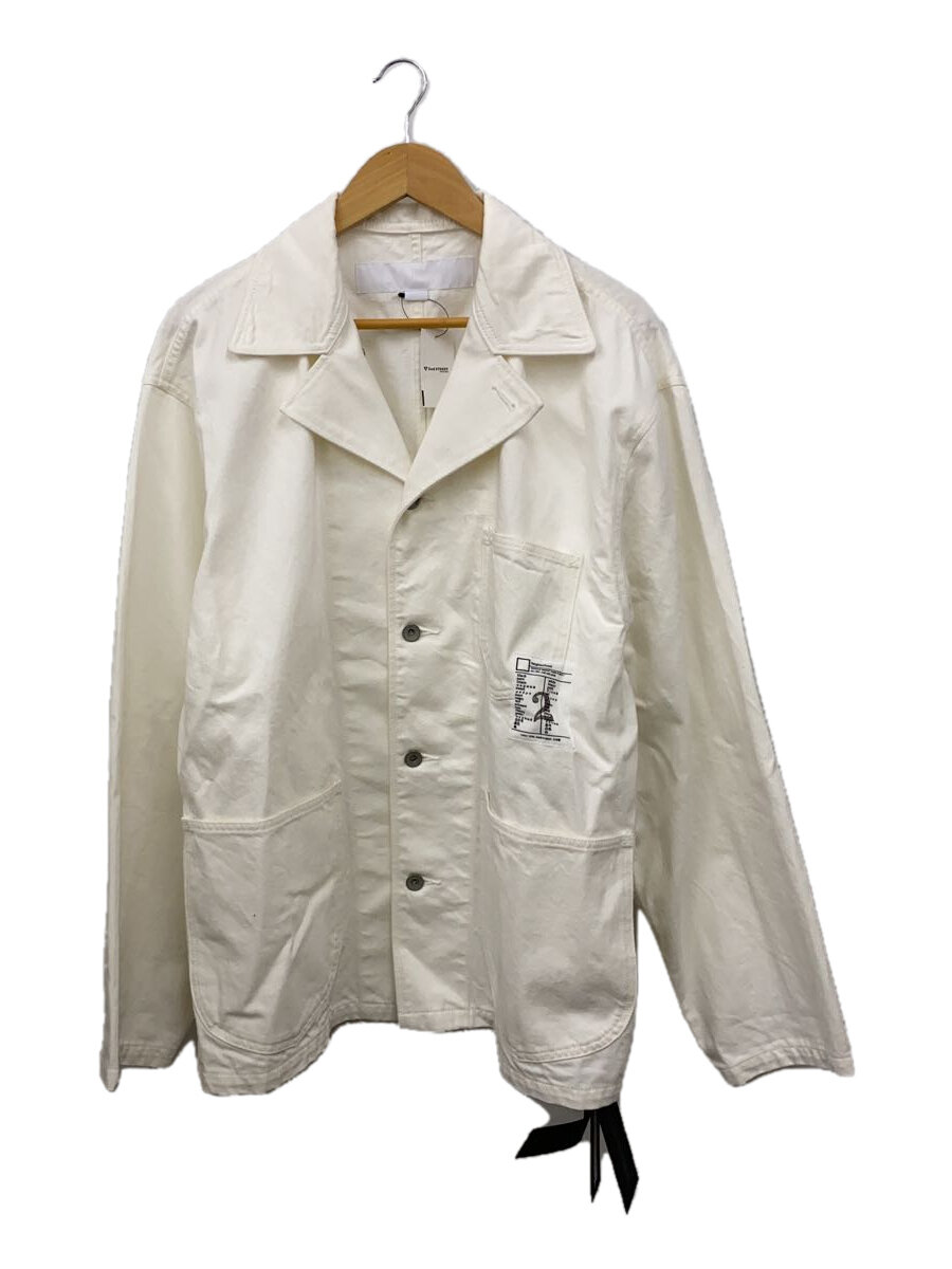 【中古】NEIGHBORHOOD◆BW . COVERALL JACKET/カバーオール/L/コットン/WHT/242aqnh-jkm06//【メンズウェア】|2nd STREET 店