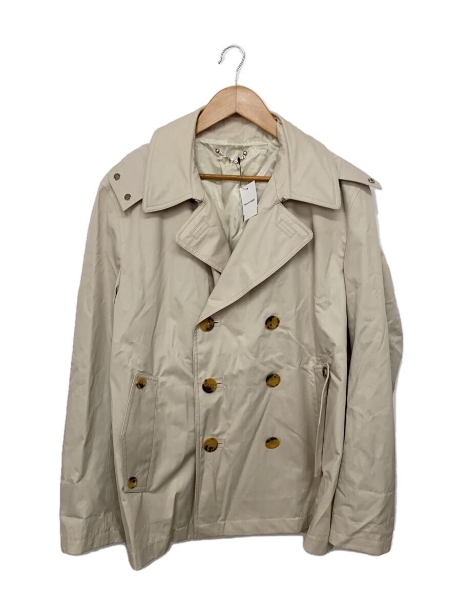 【中古】LOUIS VUITTON◆トレンチコート/54/綿織物/BEG【メンズウェア】