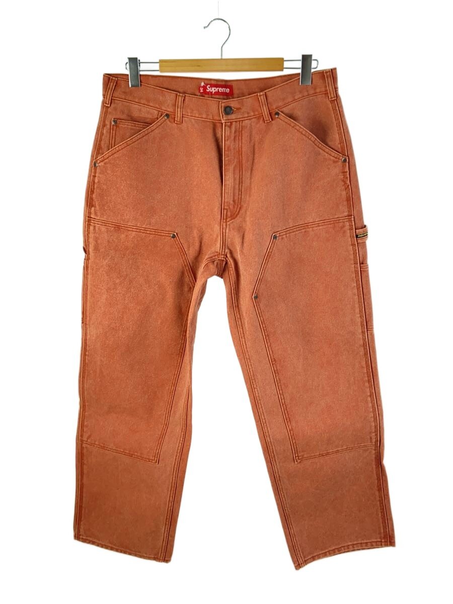 【中古】Supreme◆24SS/DOUBLE KNEE PAINTER PANT/ペインターパンツ/34/コットン/RED/? NULL ?【メンズウェア】|2nd STREET 店