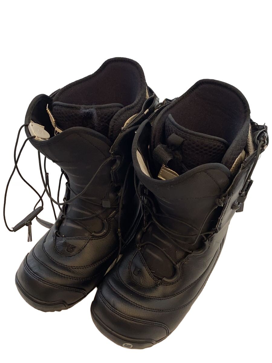 【中古】BURTON◆スノーボードブーツ/US8/シューレース/BLK//【スポーツ】