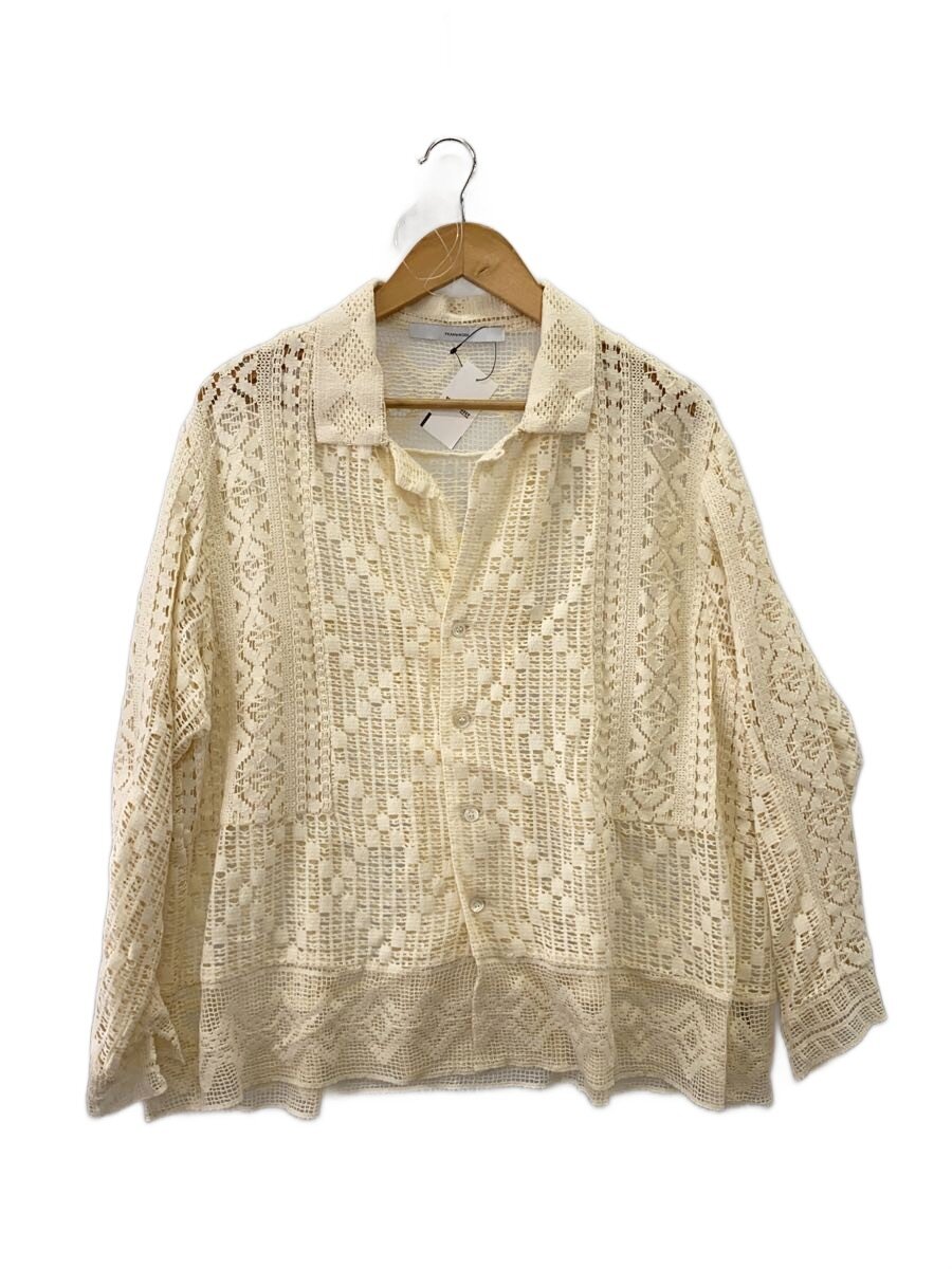 【中古】FRAMeWORK◆長袖プルオーバー/綿織物/CRM/24-050220-1001-2-0//【レディース御召しもの】