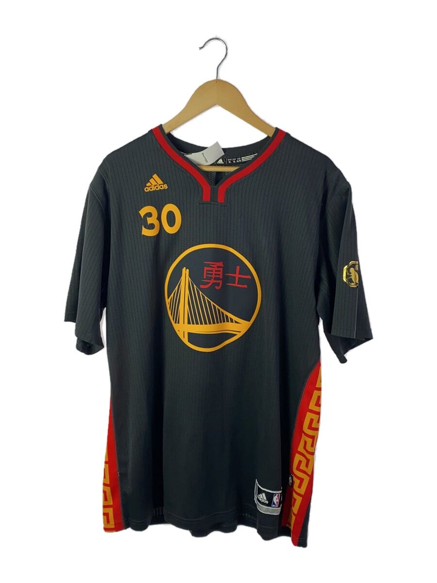 【中古】adidas◆スポーツウェアー/XL/GRY/7470A【スポーツ】