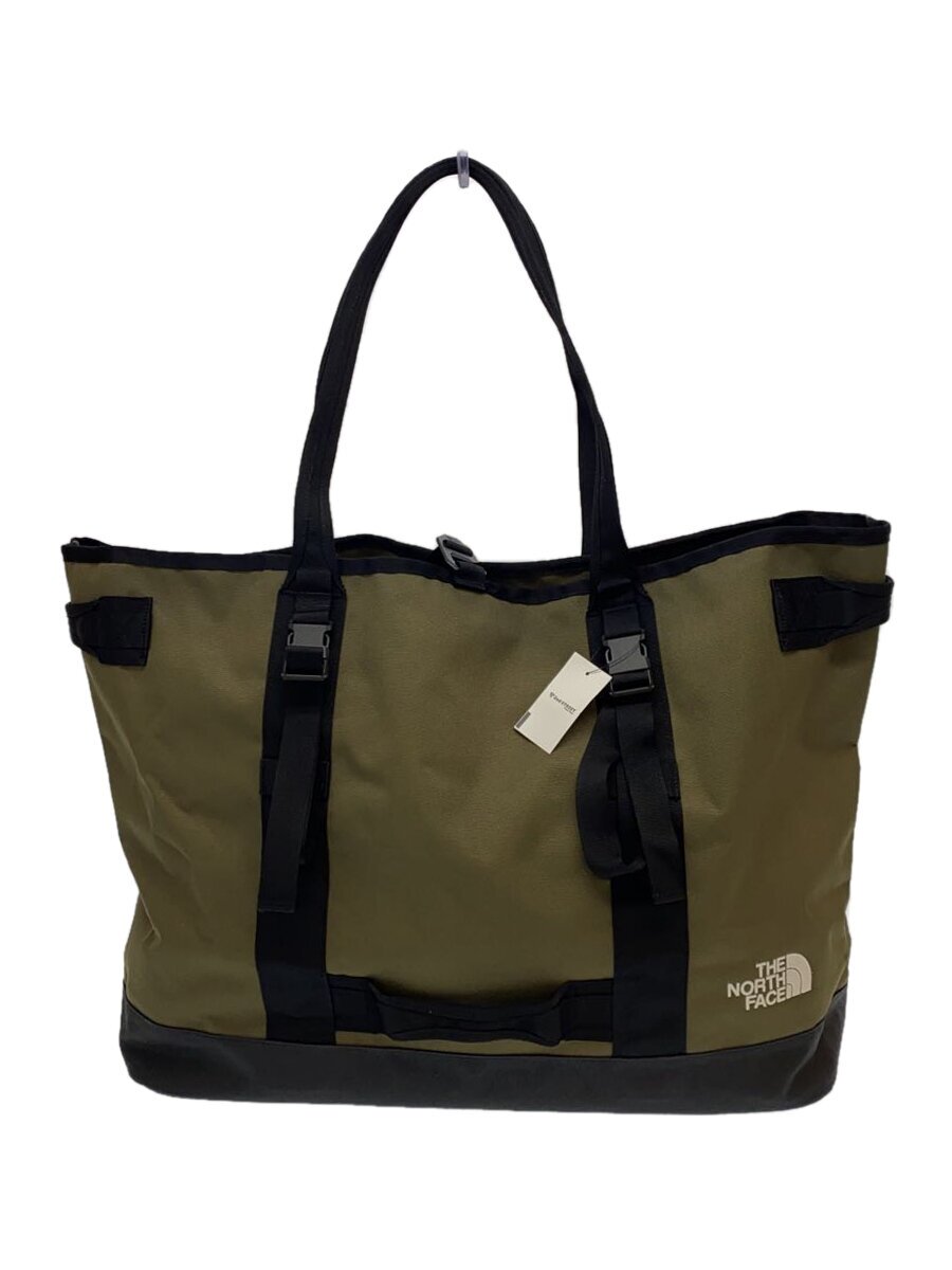 【中古】THE NORTH FACE◆トートバッグ/--/KHK/無地/NM82009【御徒面子】