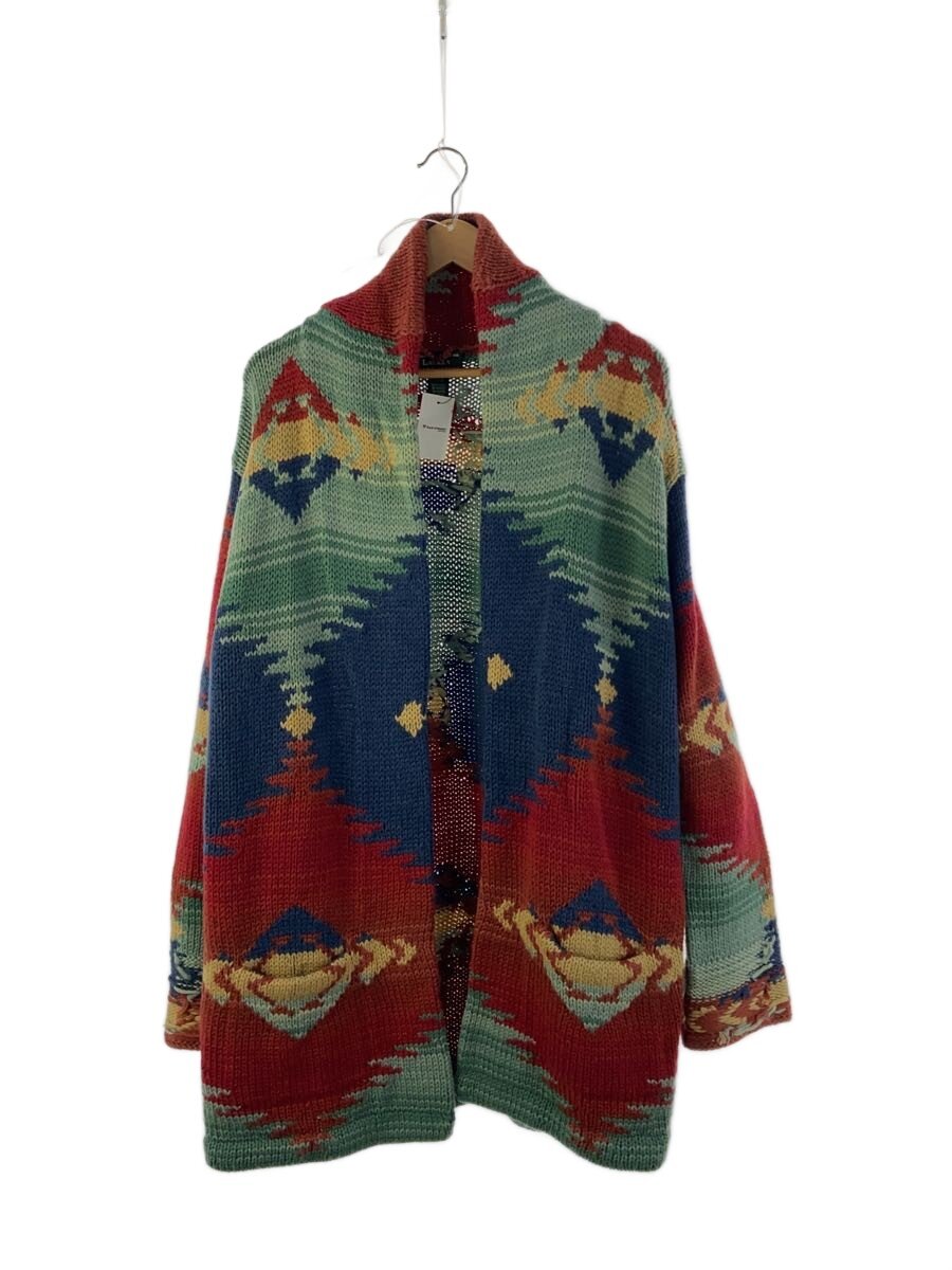 【中古】LAUREN RALPH LAUREN◆ジレー(朦々たる)/M/羊毛/マルチ色つや【メンズウェア】
