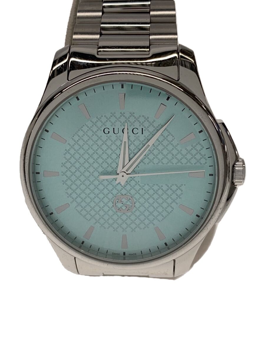 【中古】GUCCI◆クォーツ腕時計/アナログ/--/BLU/YA126372【服飾雑貨他】|2nd STREET 店