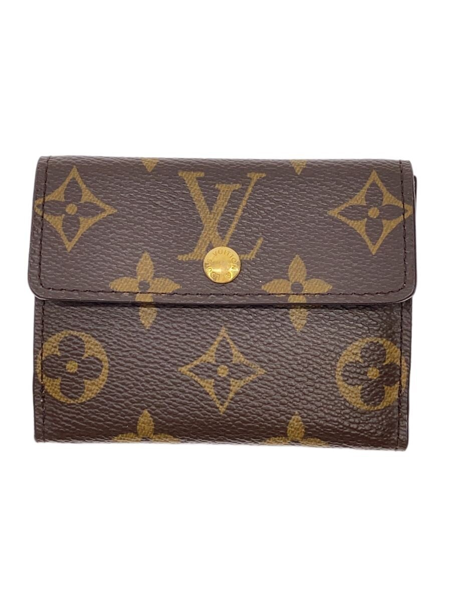 【中古】LOUIS VUITTON◆ラドロー_モノグラム・帆布/PVC/BRW/モノグラム/レディース【服飾雑貨他】