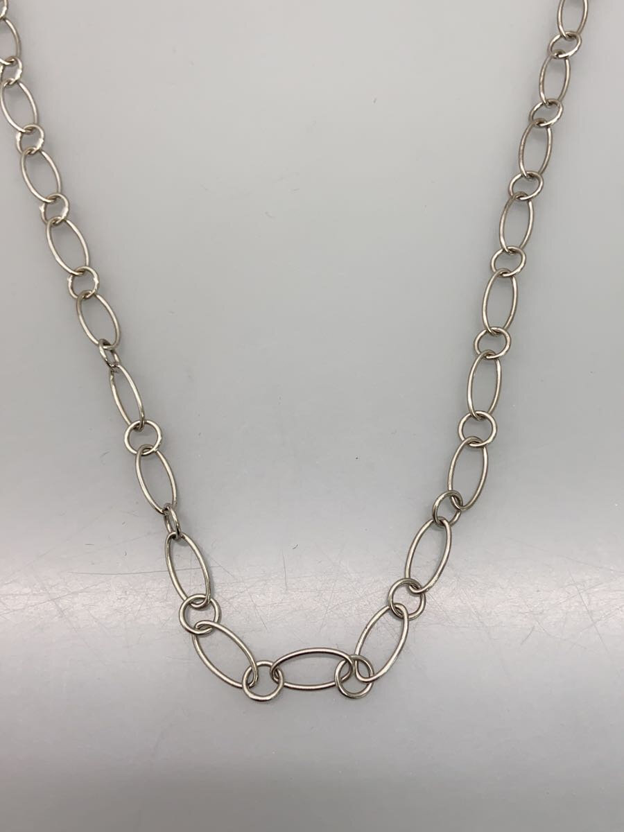【中古】CHANTECLAIR◆フープチェーン店/首飾り/SV925/SLV/とっ始め有/レディース【服飾雑貨他】