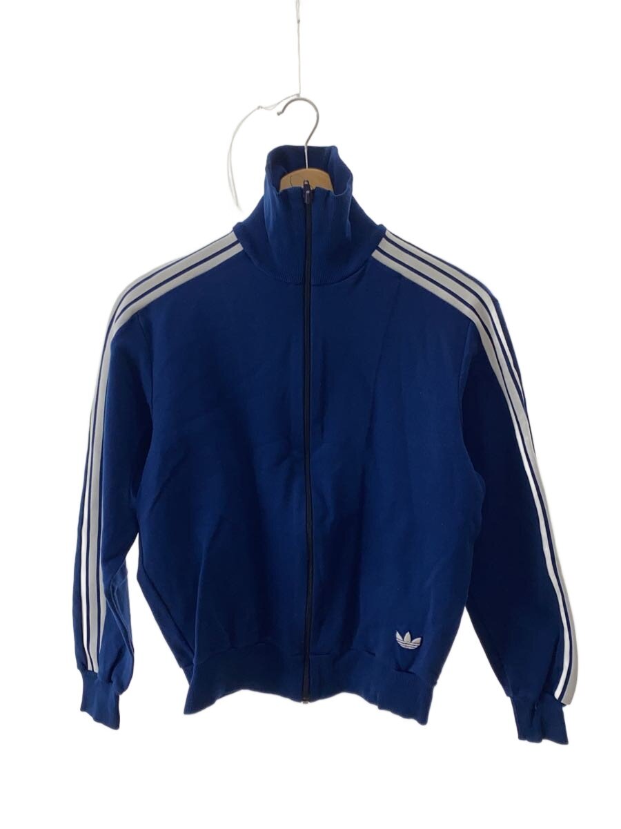 【中古】adidas◆ティーシャツ/2/ナイロン/BLU/74-7G1//【レディース御召しもの】