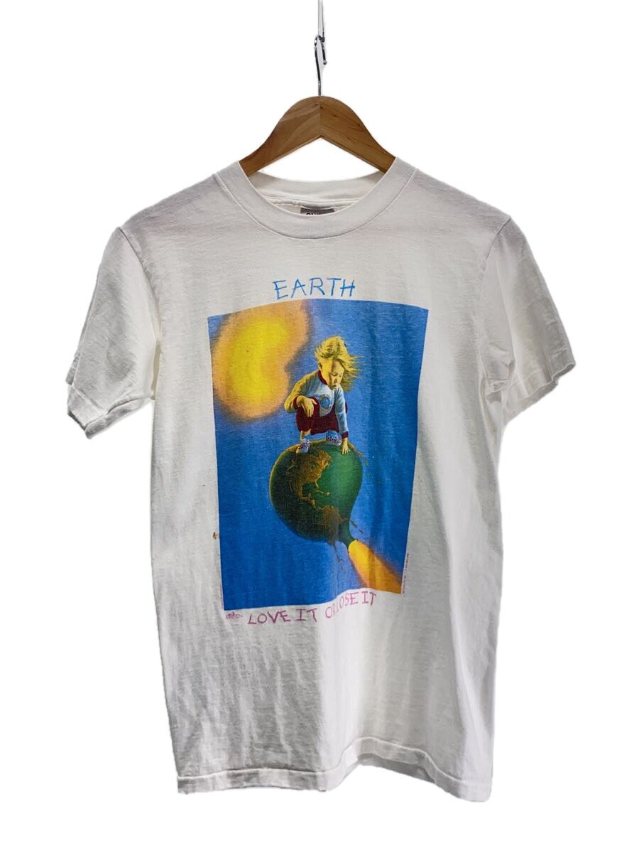 【中古】ONEITA◆プルオーバー/M/綿織物/WHT【メンズウェア】