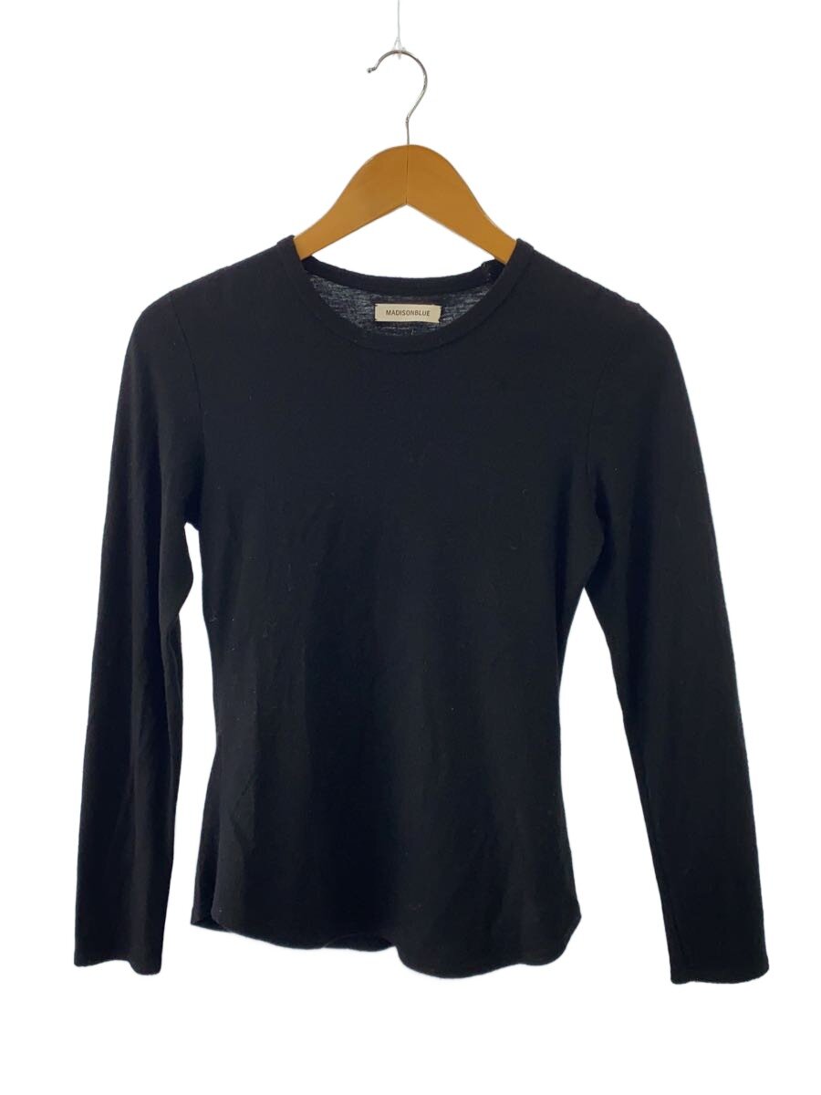 【中古】MADISONBLUE◆ニット・セーター(薄手)/M/ウール/BLK/無地【レディースウェア】｜2ｎｄ STREET 店