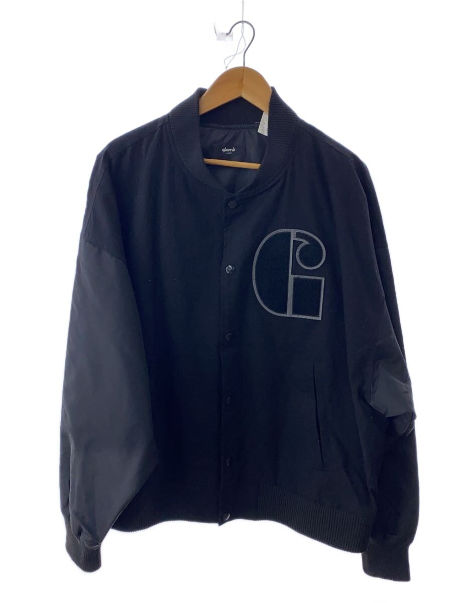 【中古】glamb◆スタジャン/L/コットン/BLK/GB0122/JKT04【メンズウェア】|2nd STREET 店