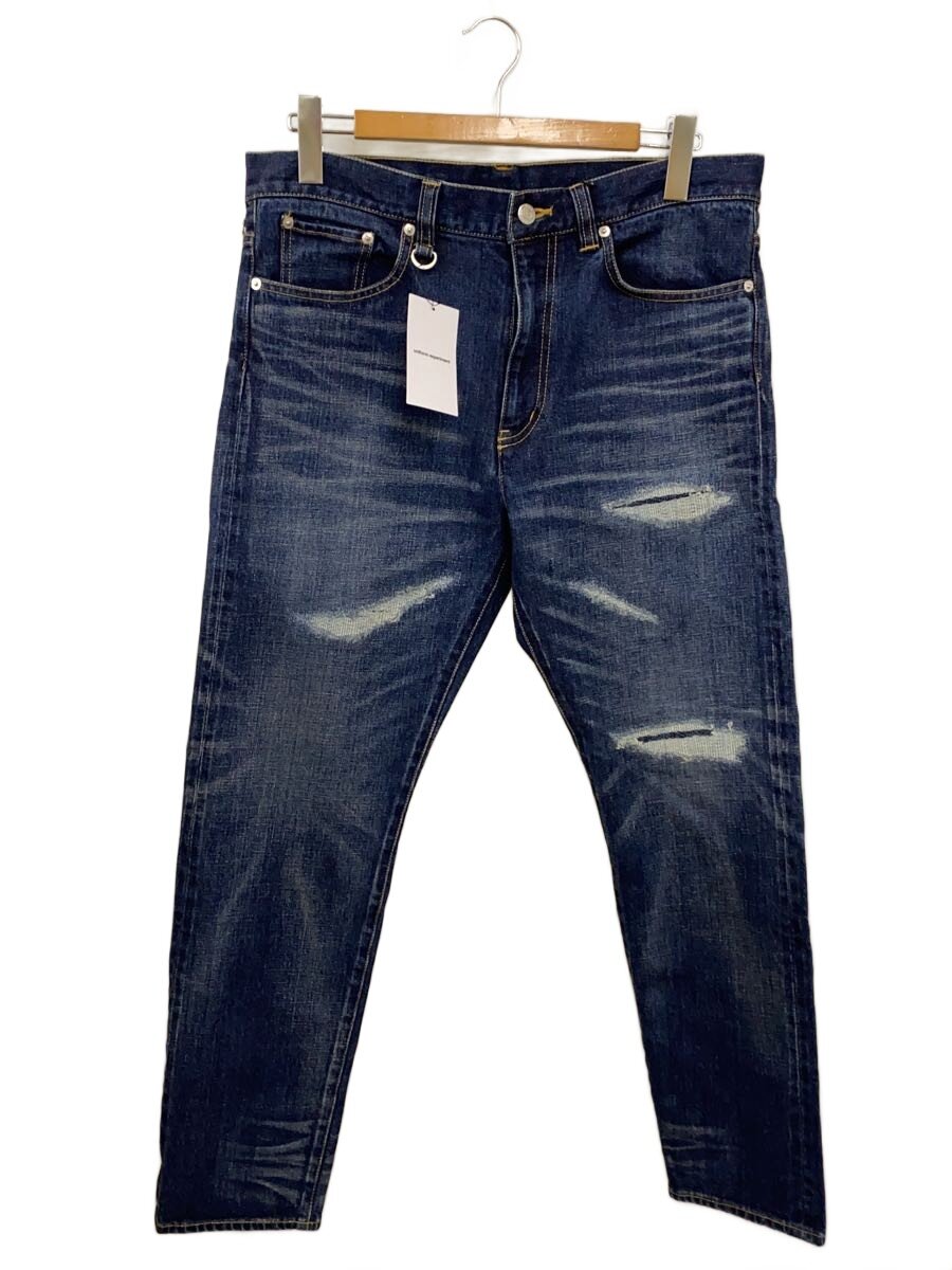 【中古】uniform experiment◆DAMAGED DENIM TAPERED PANTS/ボトム/3/デニム/IDG/UE-232006//【メンズウェア】|2nd STREET 店