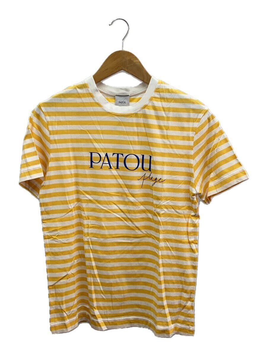 【中古】PATOU◆ティーシャツ/S/綿織物/YLW/間借り人/JE0329999203Y【レディース御召しもの】