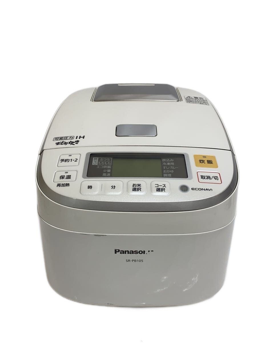 【中古】Panasonic◆炊飯器 SR-MPA101-T【家電・ビジュアル・オーディオ】