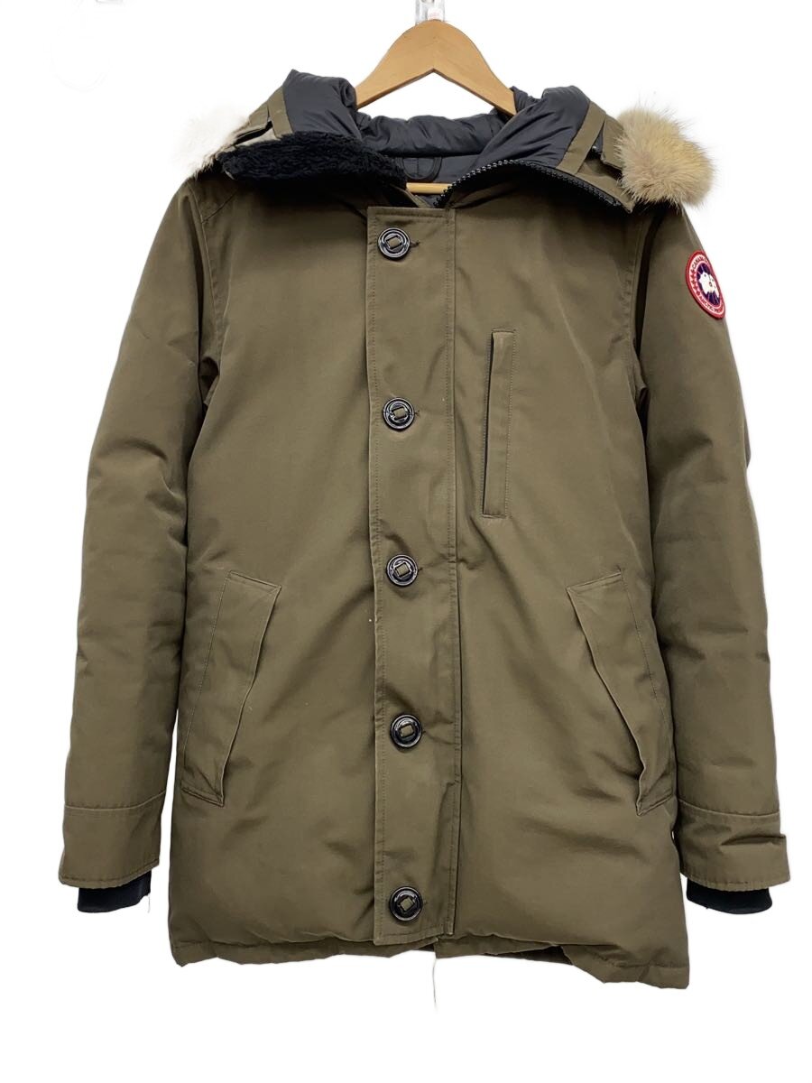 【中古】CANADA GOOSE◆Jasper Parka/落ちこむ上衣/S/ポリエステル/KHK/3438JM【メンズウェア】