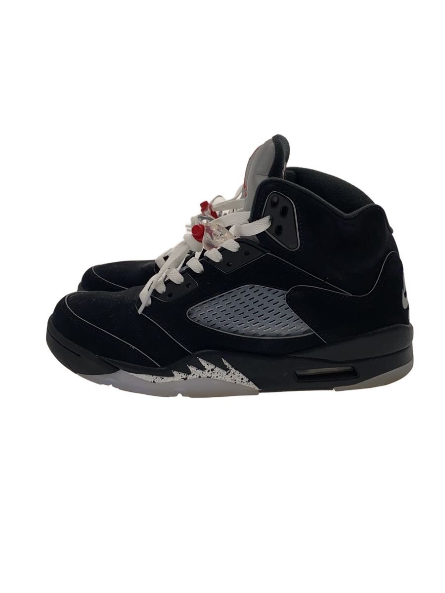 【中古】NIKE◆Air Jordan 5 Retro OG/ハイカットスニーカー_HF3975-001/27珊/BLK【シューズ】