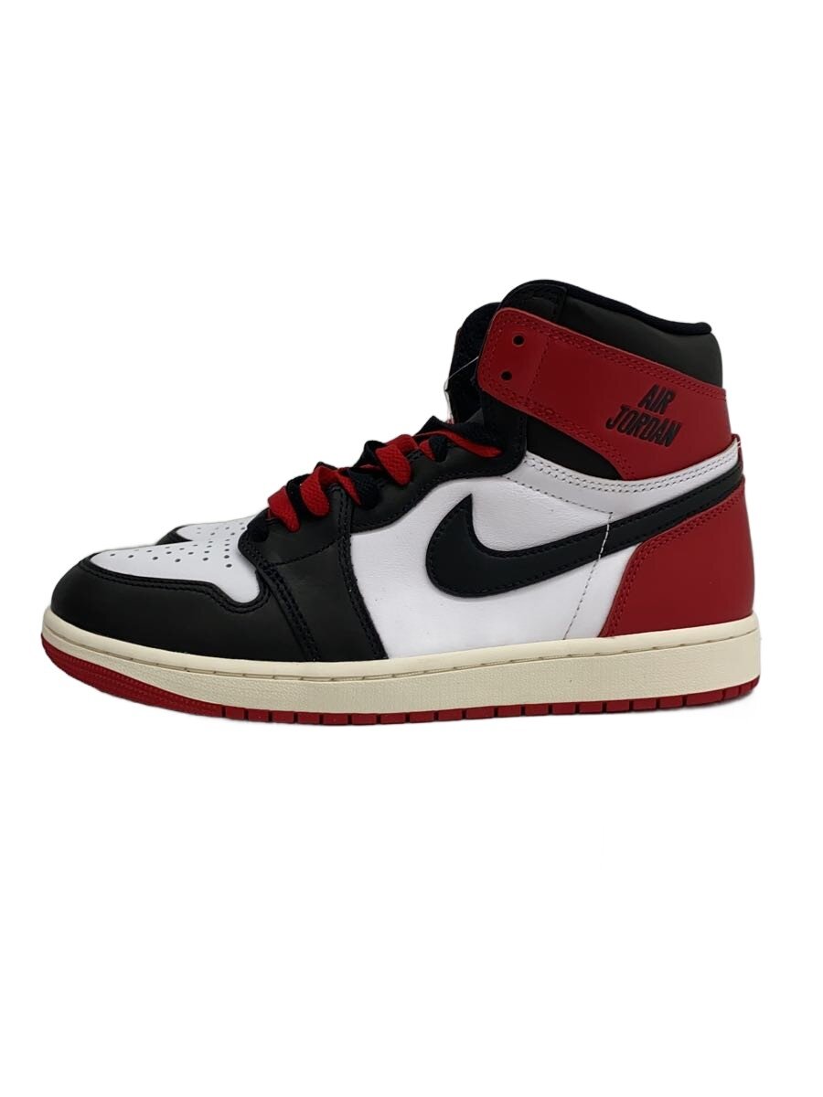 【中古】NIKE◆AIR JORDAN 1 RETRO HIGH OG_エアジョーダン1 レトロ ご機嫌 OG/27糎/RED【シューズ】