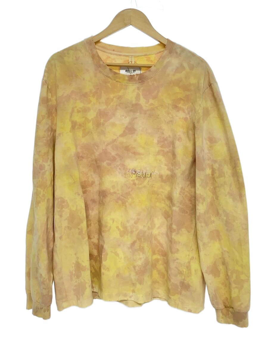 【中古】doublet◆22SS/WASTE VEGETABLE DYED LONG SLEEVE T-SHIRT/長袖Tシャツ/L【メンズウェア】|2nd STREET 店