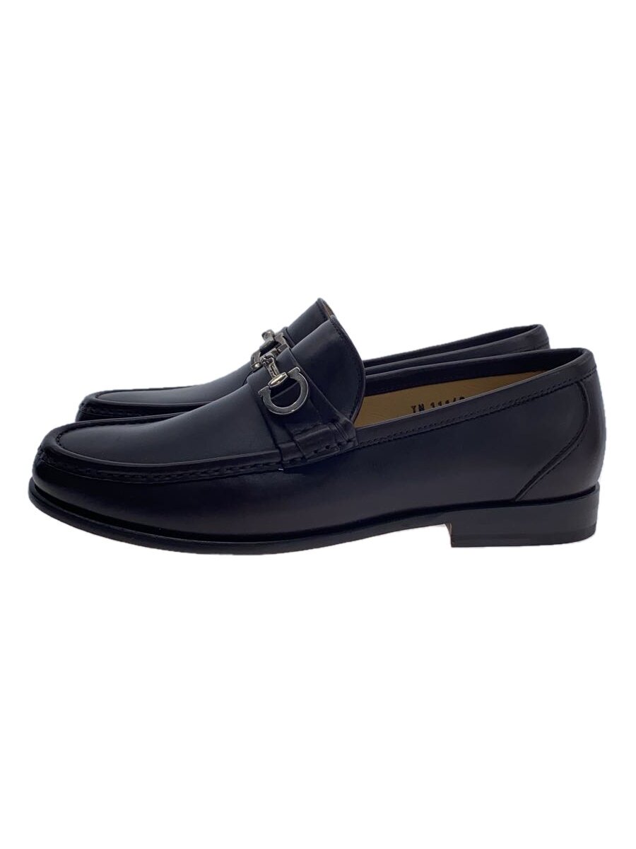 【中古】Salvatore Ferragamo◆ビットローファー お召しものシューズ/UK6.5 EEE/赤銅色 しろがね色/イタリア製【シューズ】