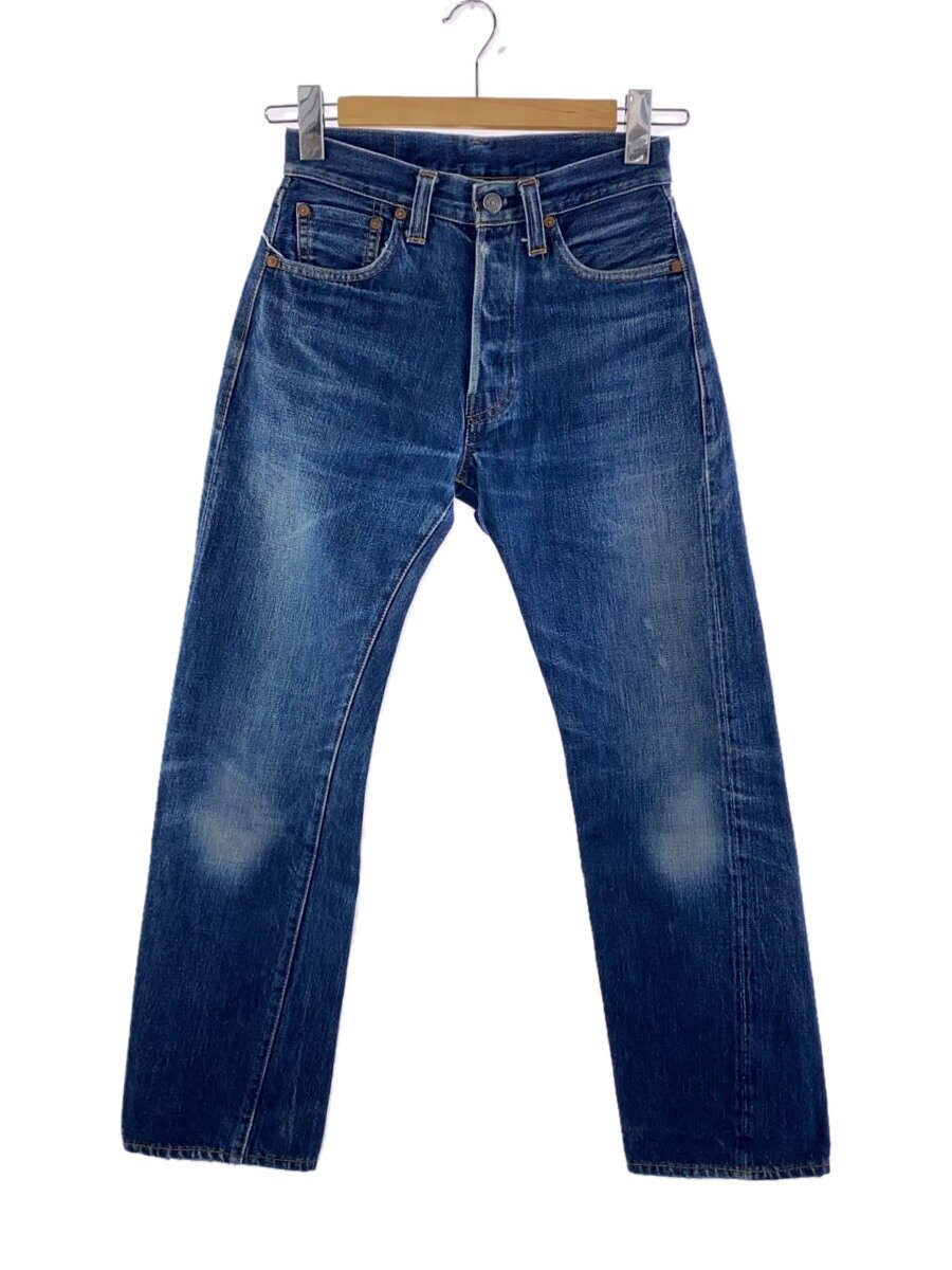 【中古】Levi’s◆引っ切り無いズボン下/29/ジーンズ/IDG/無地/47501 0117【メンズウェア】
