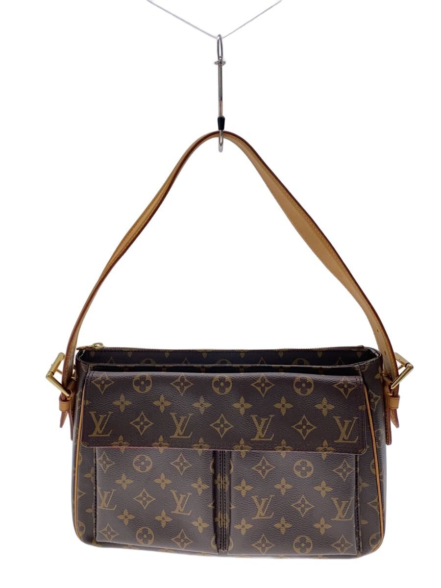 【中古】LOUIS VUITTON◆ヴィバ・シテGM_モノグラム・キャンバス/PVC/BRW【バッグ】|2nd STREET 店