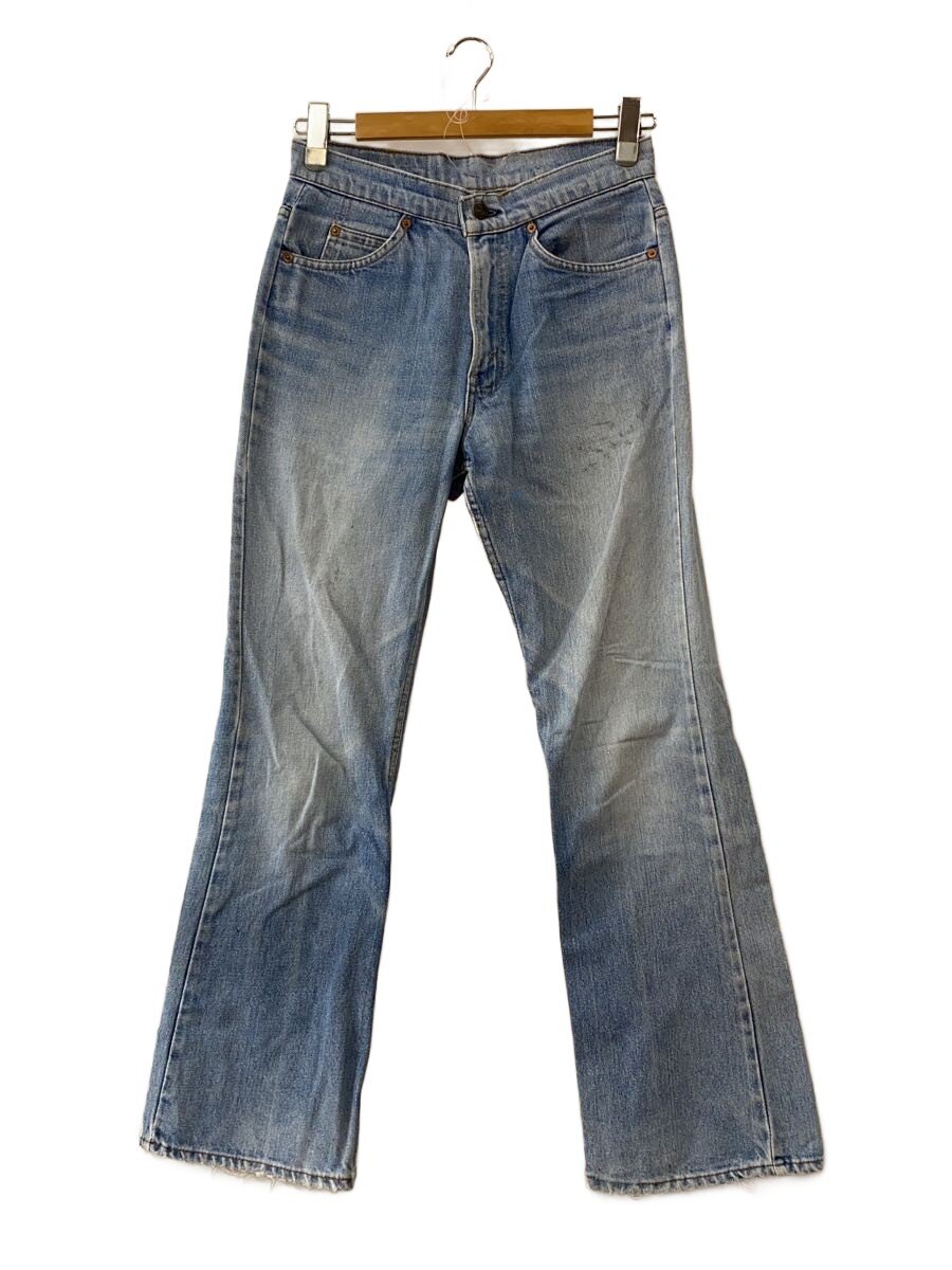 【中古】Levi’s◆80s/名取り草裏8/オレンジ色溜め桶/ブーツカットパンツ/30/ジーンズ/IDG/20517-0217//【メンズウェア】