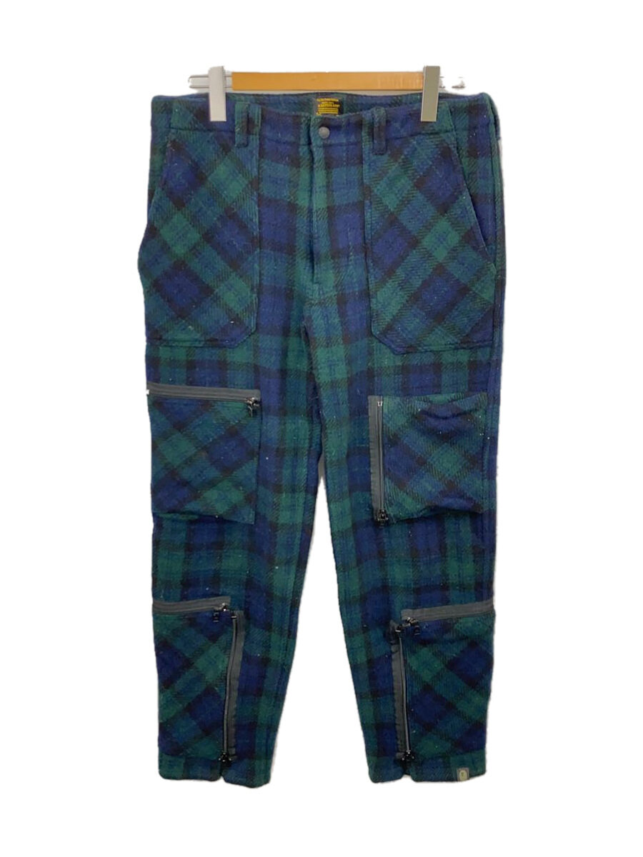 【中古】A BATHING APE◆下つ方/M/毛糸/GRN/読み合わせる/001PT9601017//【メンズウェア】