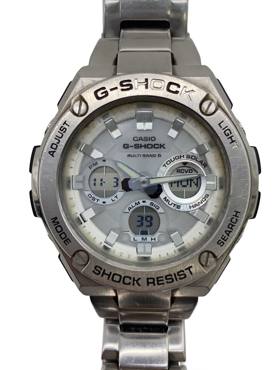 【中古】CASIO◆ソーラーウオッチ・G-SHOCK/デジアナ【服飾雑貨他】